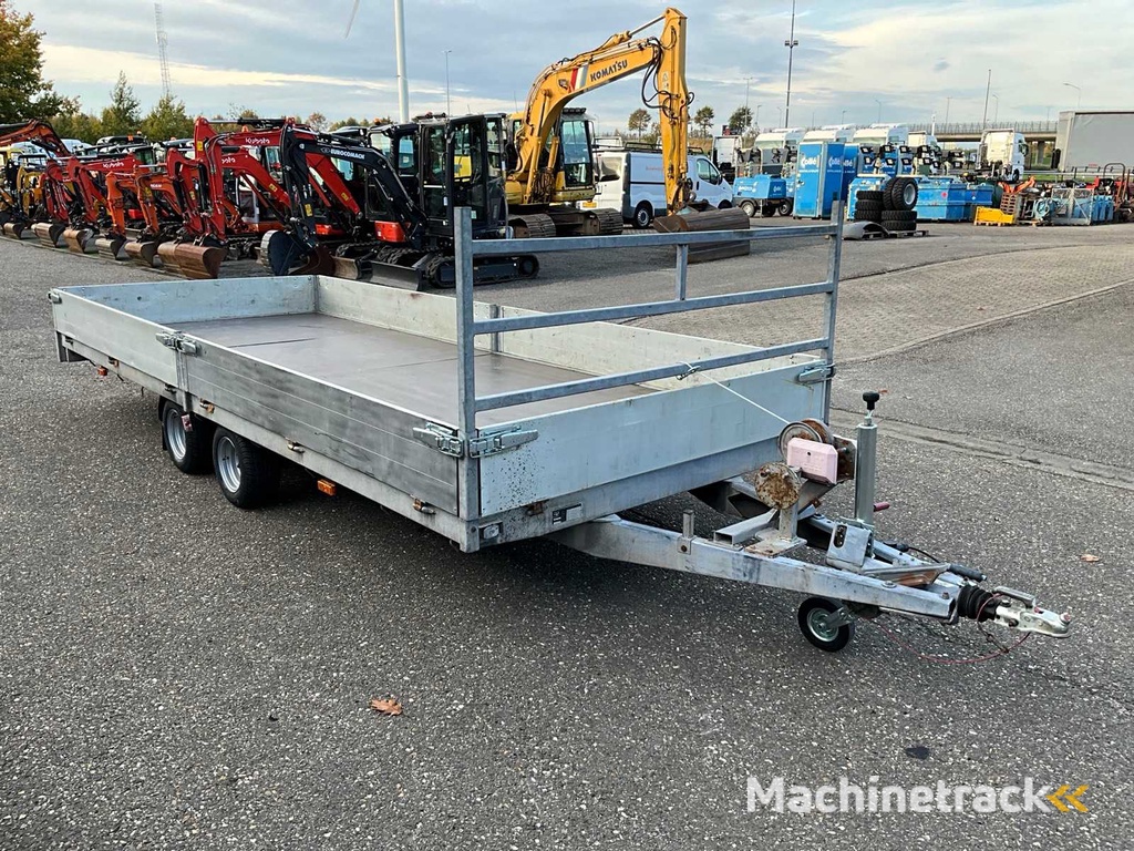 2002 Hapert AL2000 Plateau Aanhangwagen