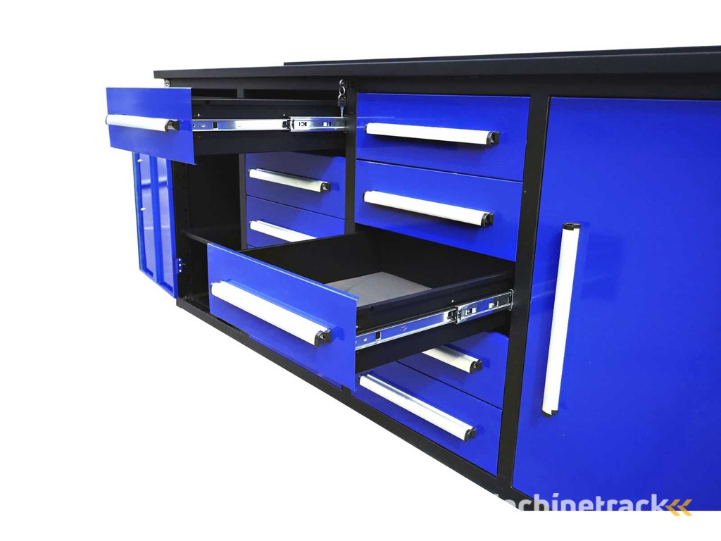 2025 Stahlworks SW-12 Industrial Blue Werkbank