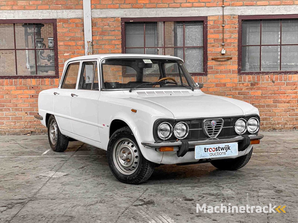 Alfa Romeo Giulia Nuova Super 1600 1.6 1979 (Original-NL + 3. Besitzer), HZ-05-BV