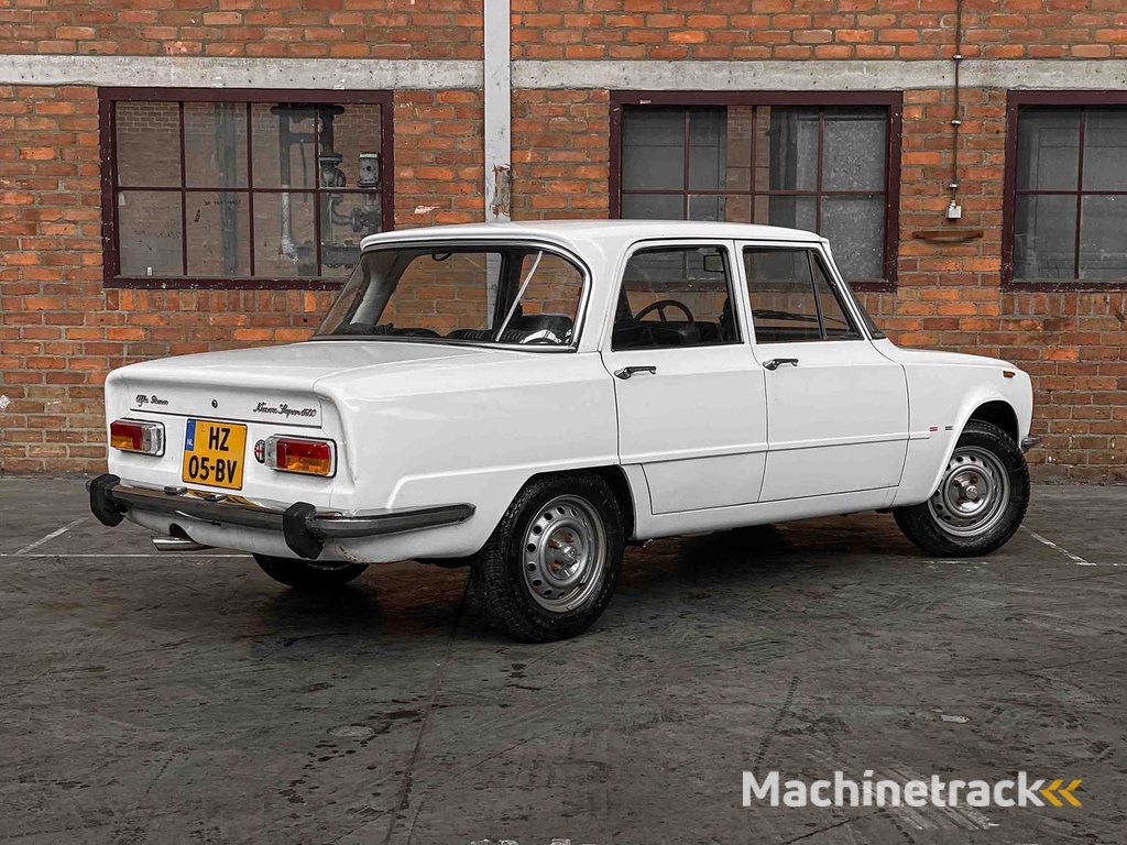 Alfa Romeo Giulia Nuova Super 1600 1.6 1979 (Original-NL + 3. Besitzer), HZ-05-BV