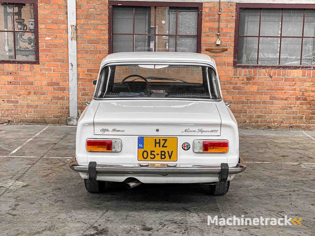 Alfa Romeo Giulia Nuova Super 1600 1.6 1979 (Original-NL + 3. Besitzer), HZ-05-BV
