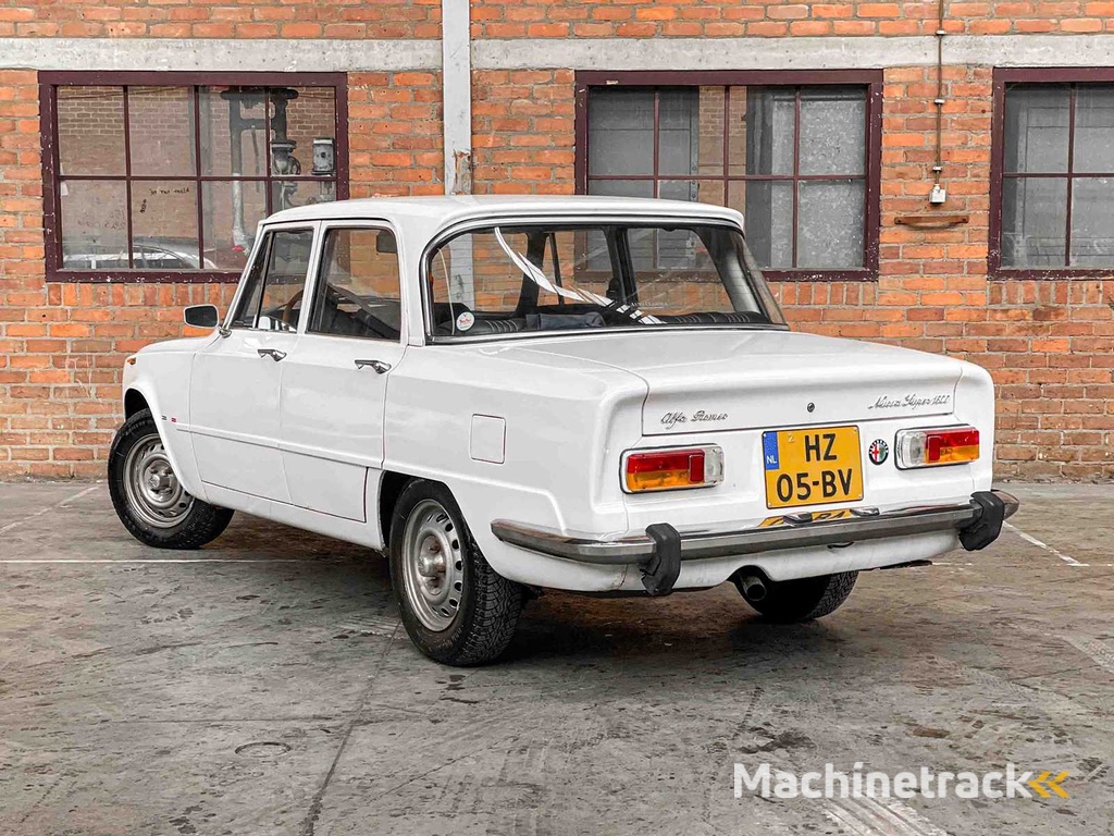 Alfa Romeo Giulia Nuova Super 1600 1.6 1979 (Original-NL + 3. Besitzer), HZ-05-BV