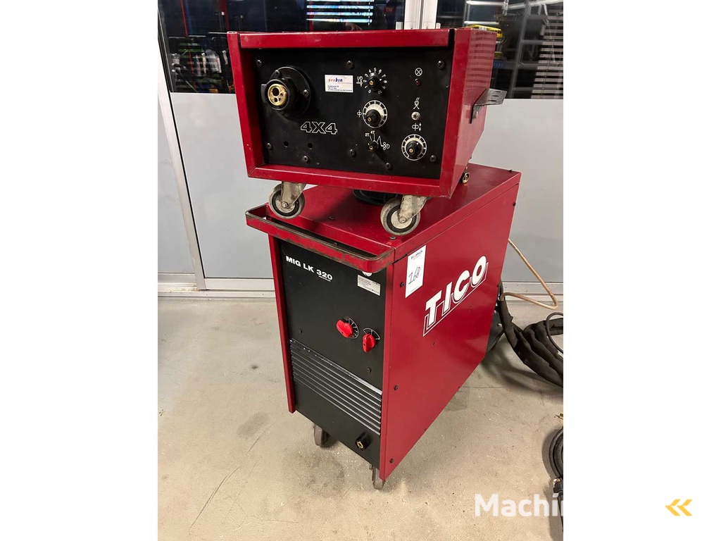 Tico LK320 MIG welding machine 400V.