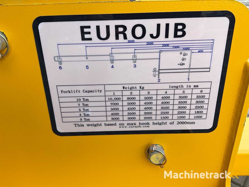 Euro-JIB Gabelstapler Hubspitze