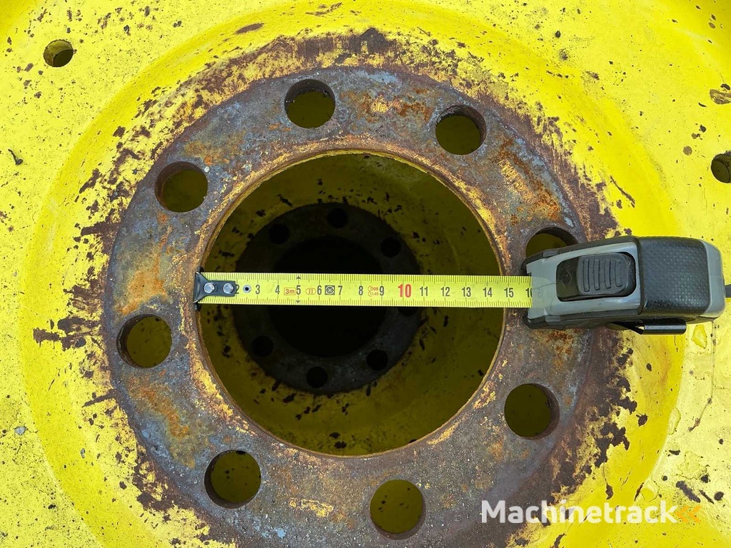 Firestone 18.4R38 Radial 7000 Reifen, Felge und Felge (2x)