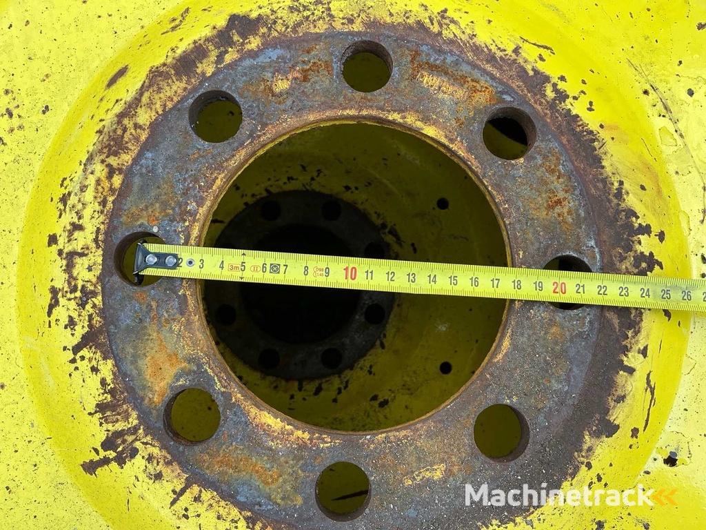 Firestone 18.4R38 Radial 7000 Reifen, Felge und Felge (2x)