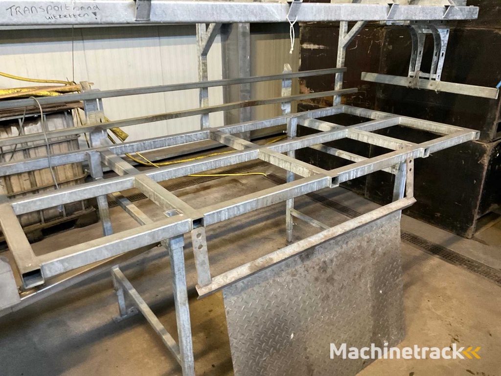 Kooy Waschanlage Transportsystem für Kisten