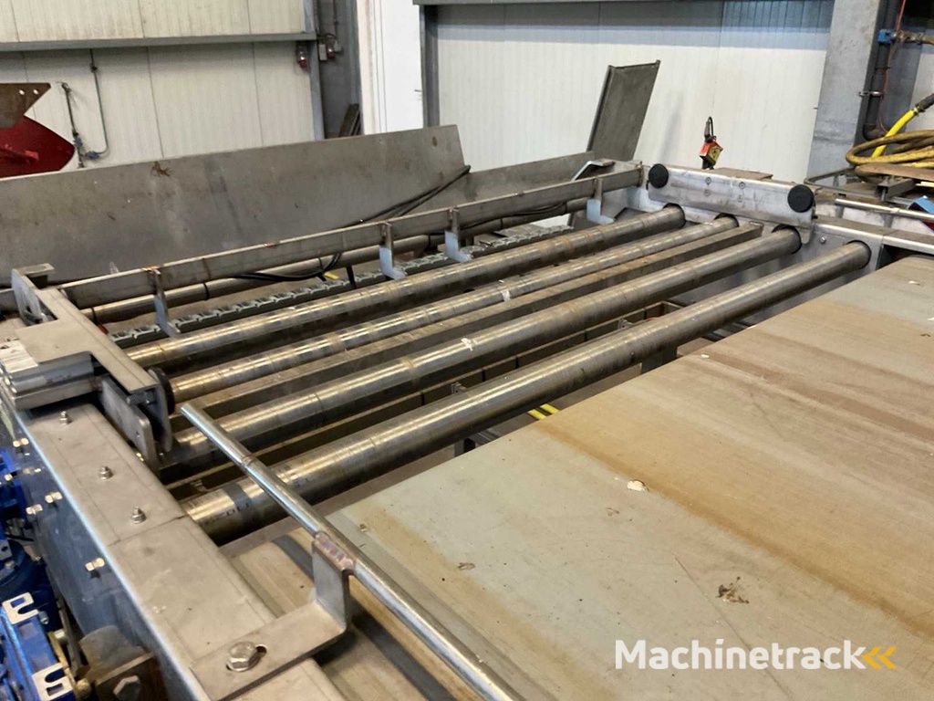 Kooy Waschanlage Transportsystem für Kisten