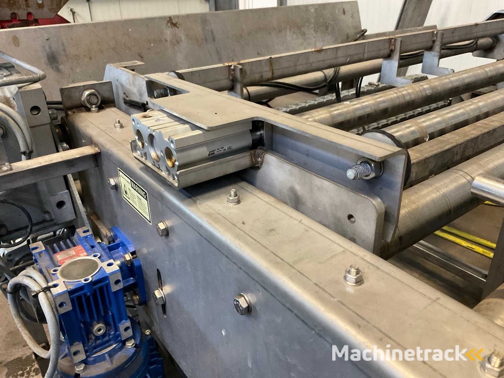 Kooy Waschanlage Transportsystem für Kisten