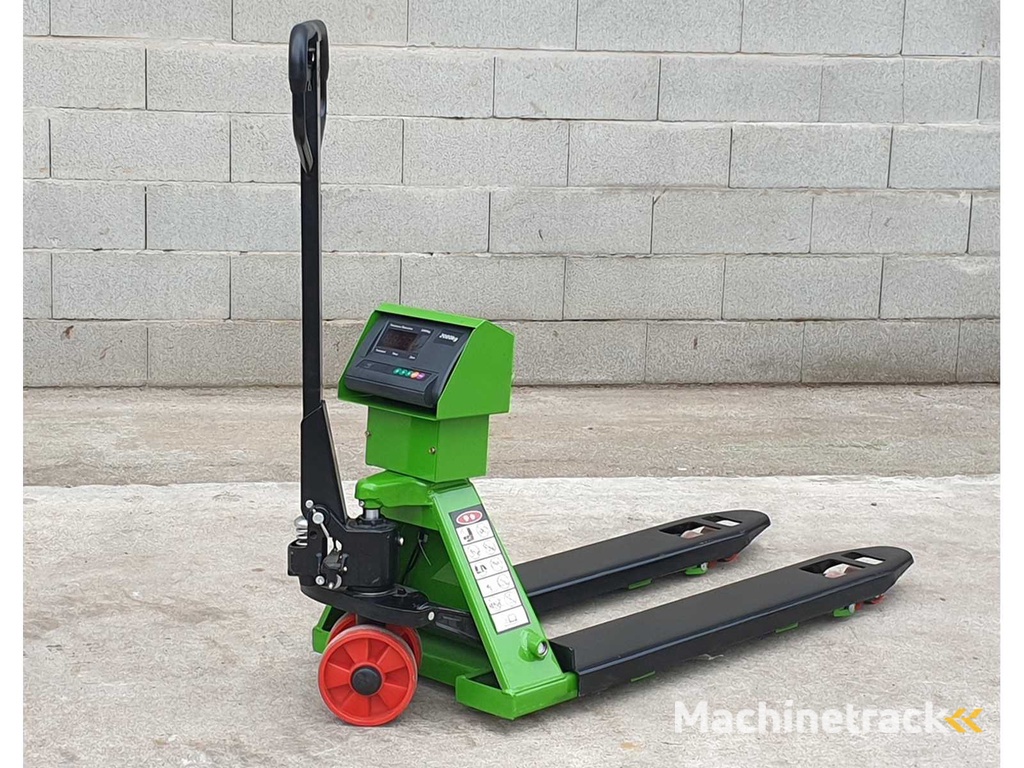 2000 KG Handhubwagen mit Waage