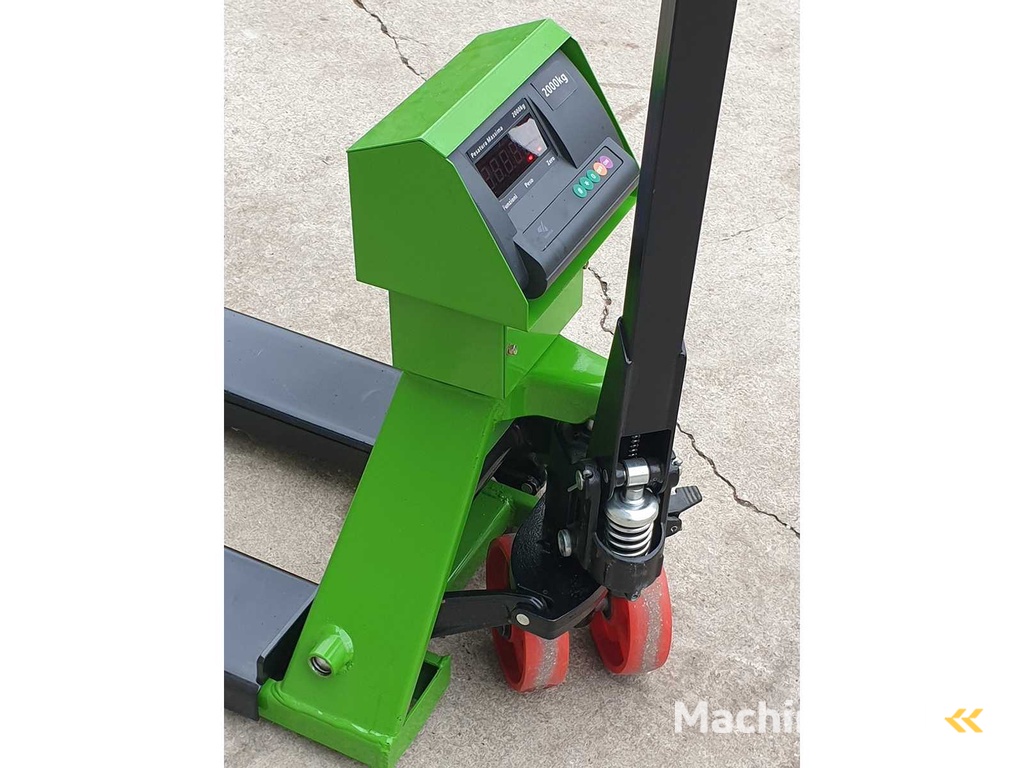 2000 KG Handhubwagen mit Waage