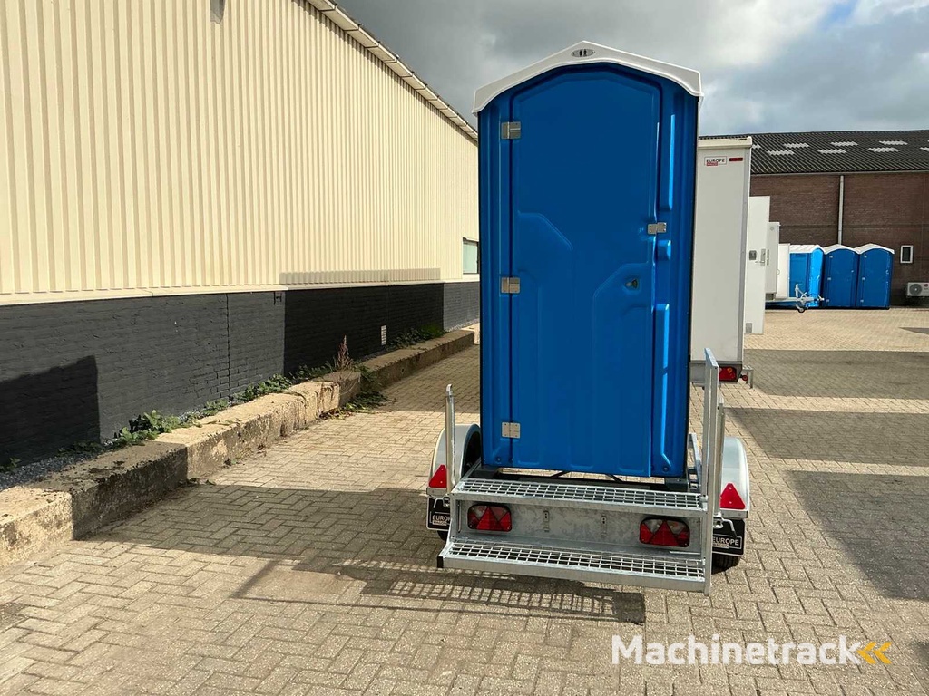 2025 Europewagon 1800 Neue mobile Toilette auf Anhänger