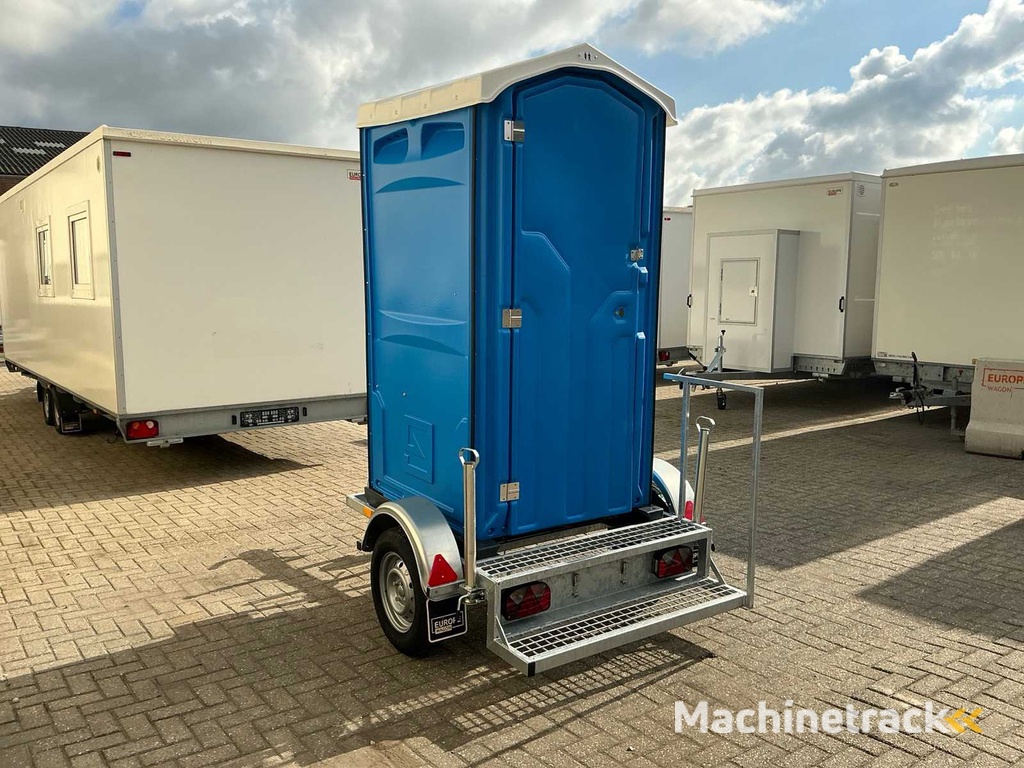 2025 Europewagon 1800 Neue mobile Toilette auf Anhänger