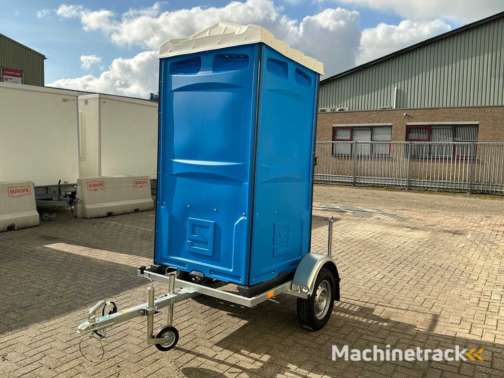 2025 Europewagon 1800 Neue mobile Toilette auf Anhänger