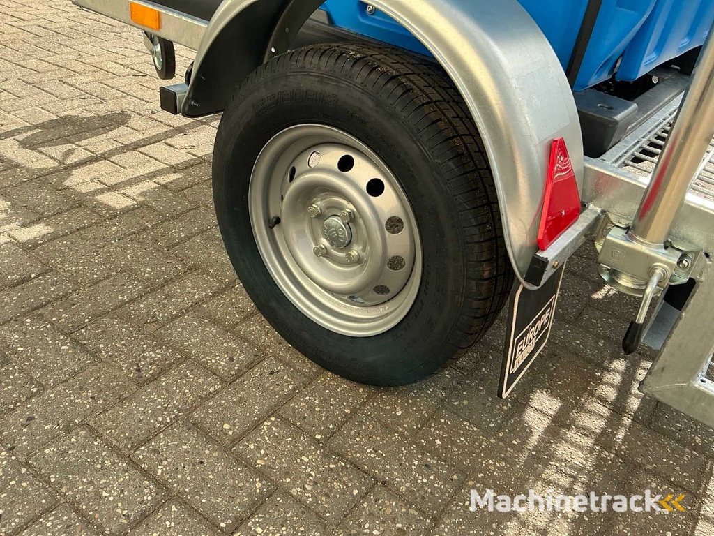 2025 Europewagon 1800 Neue mobile Toilette auf Anhänger