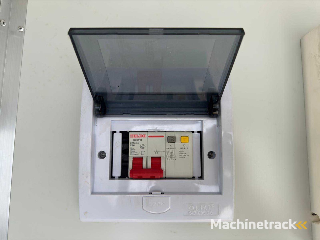 2024 Stahlworks Double 2160x1300x2360 Sanitairunit / douche unit