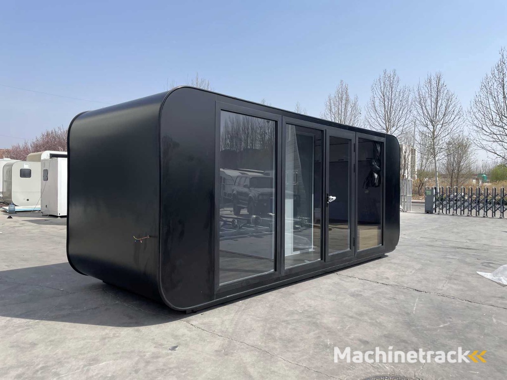 2025 Stahlworks Eco 6000 A Zwart Tiny house / Atelier / Kantoor