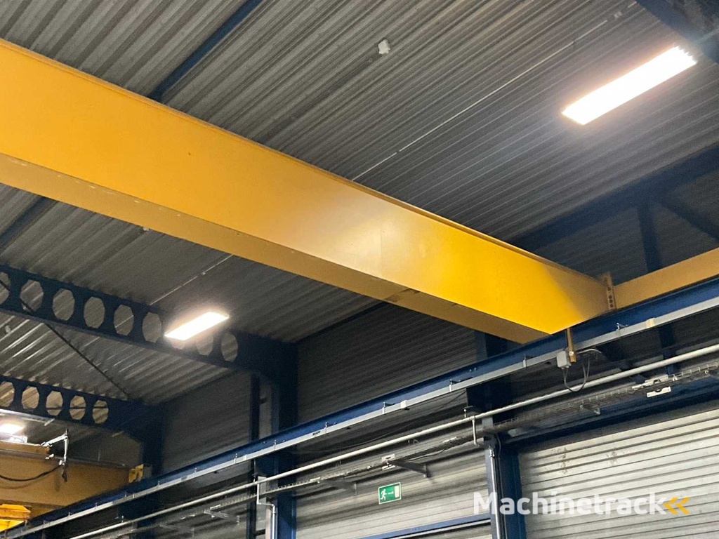 Rolbrug/bovenloophalkraan DEMAG-JAMACH 2x 2,5 ton