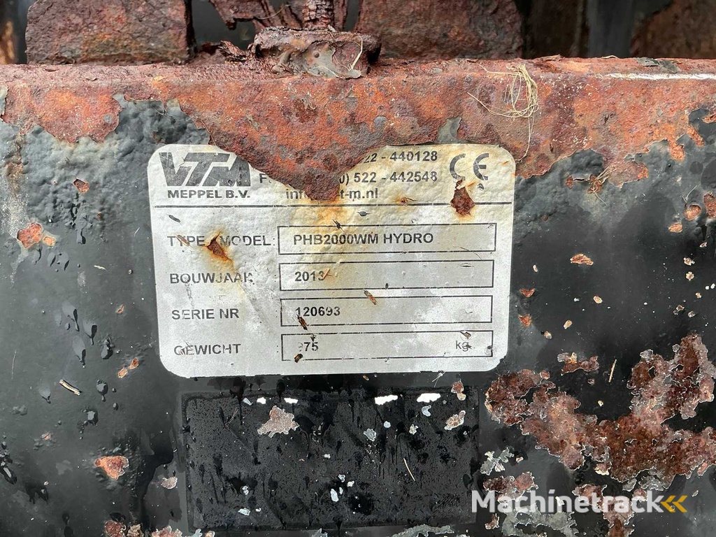 2013 VTM PHB2000WM Pelican bucket