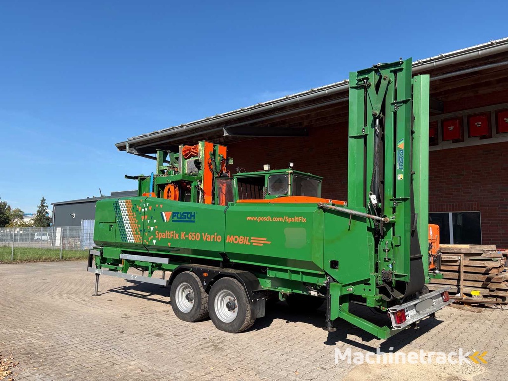 2018 Posch SpaltFix K-650 Vario Mobil houtklover