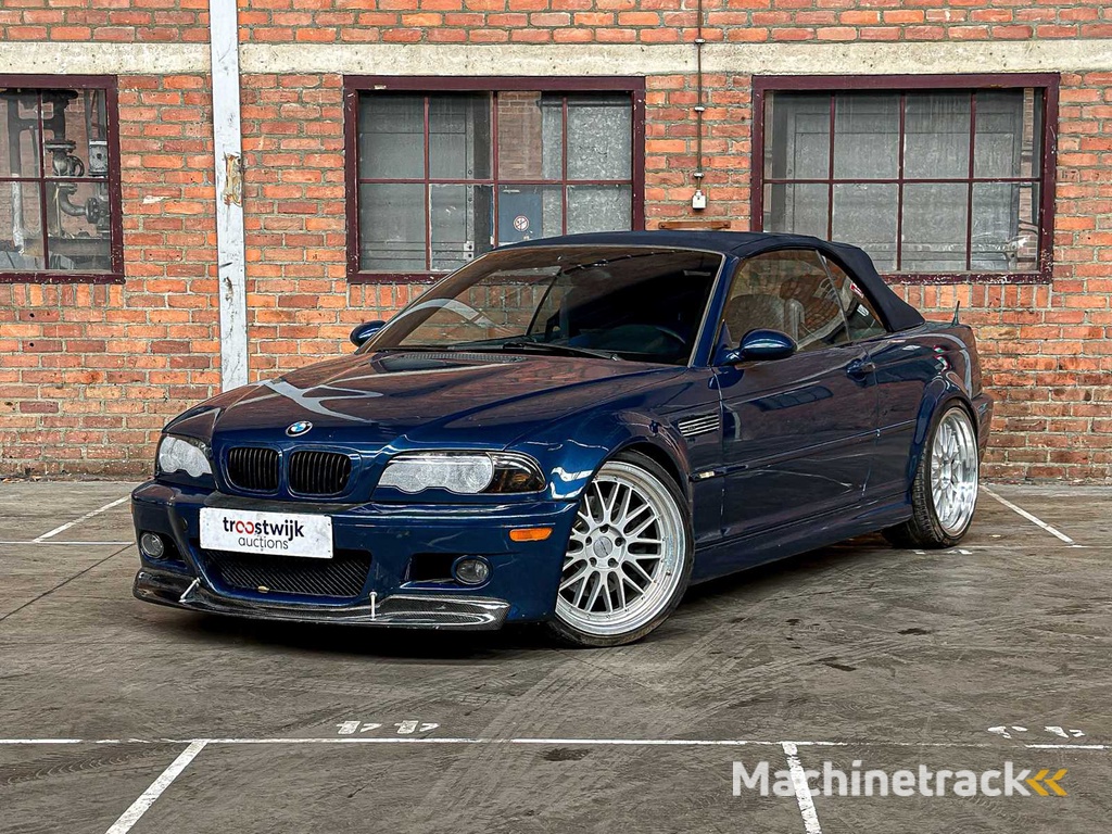 BMW M3 E46 Cabriolet 3.2 343PK S54B32 343pk 2002 Youngtimer
