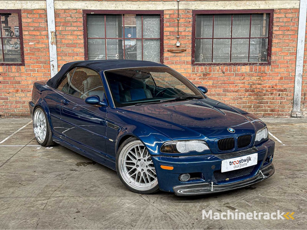 BMW M3 E46 Cabriolet 3.2 343PK S54B32 343pk 2002 Youngtimer