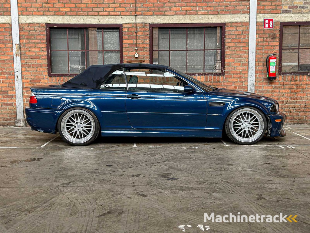BMW M3 E46 Cabriolet 3.2 343PK S54B32 343pk 2002 Youngtimer