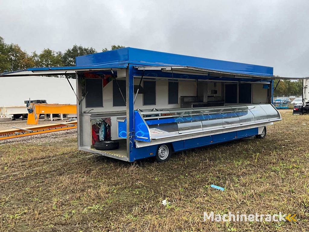 2001 Evers EKB 3.5.2. Verkoopaanhangwagen