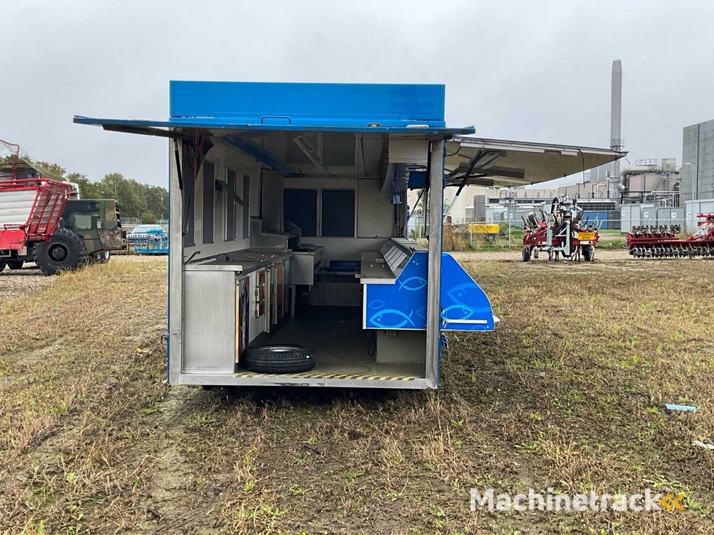 2001 Evers EKB 3.5.2. Verkoopaanhangwagen