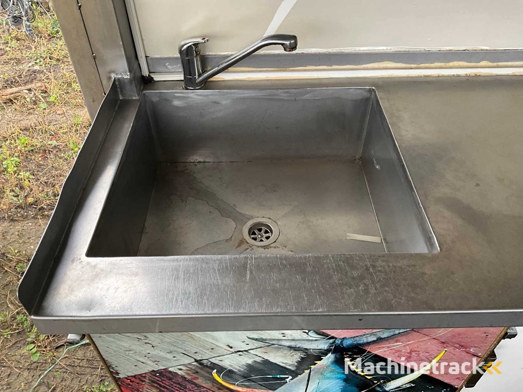 2001 Evers EKB 3.5.2. Verkoopaanhangwagen