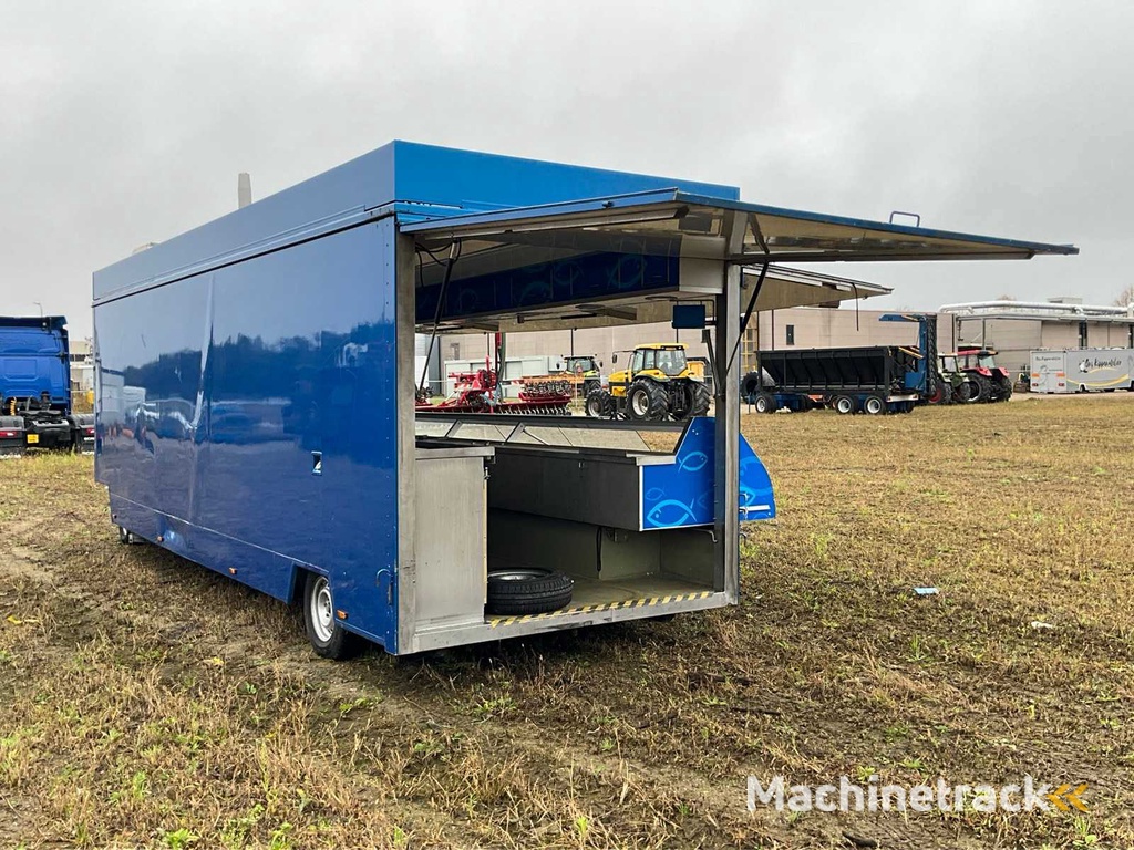 2001 Evers EKB 3.5.2. Verkoopaanhangwagen