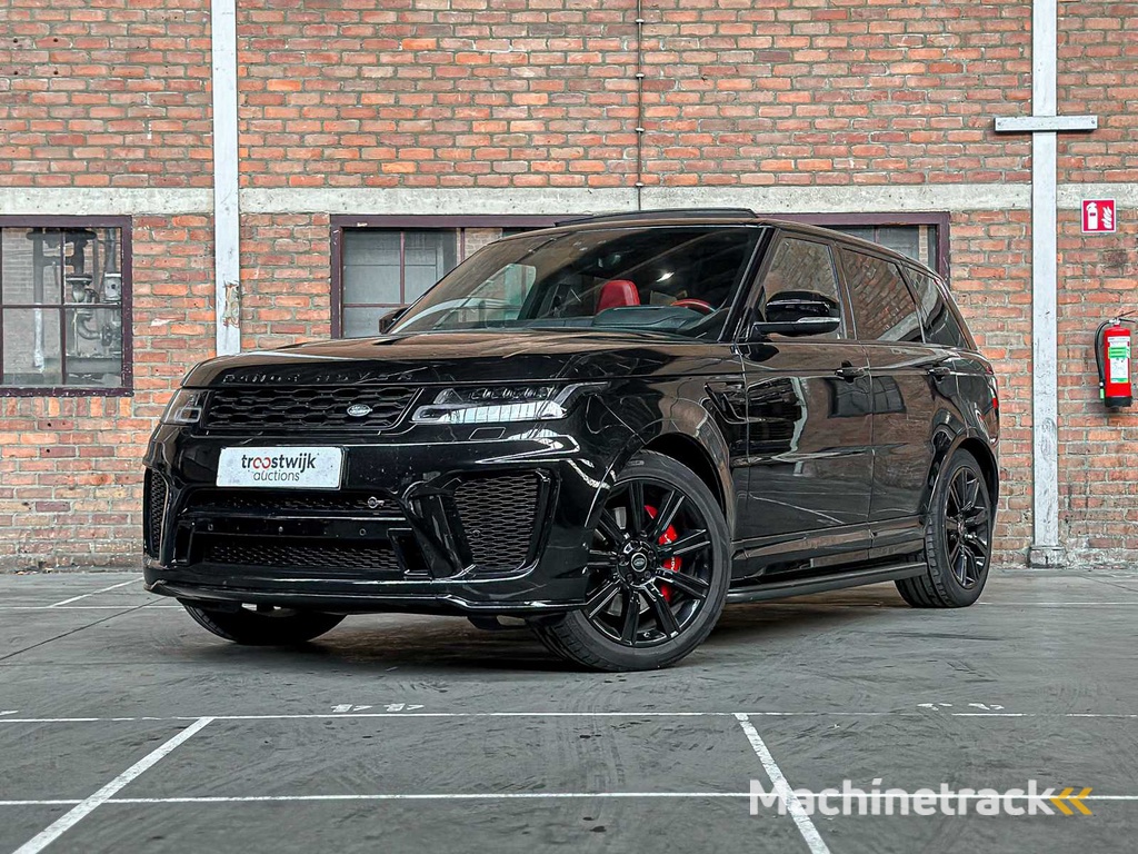Land Rover Range Rover Sport SVR 5.0 V8 Supercharged 575pk 2019, R-184-SH