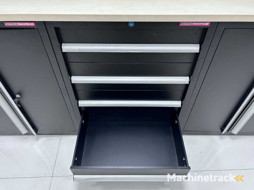 2025 Stahlworks TC-261 405x55x203 cm Werkbank