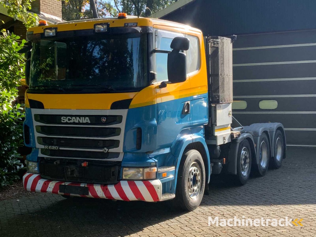2010 Scania V8 R620 8x4 Vrachtwagen