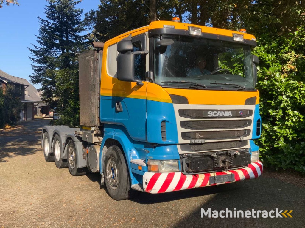 2010 Scania V8 R620 8x4 Vrachtwagen