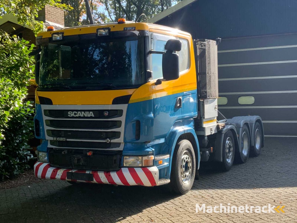 2010 Scania V8 R620 8x4 Vrachtwagen