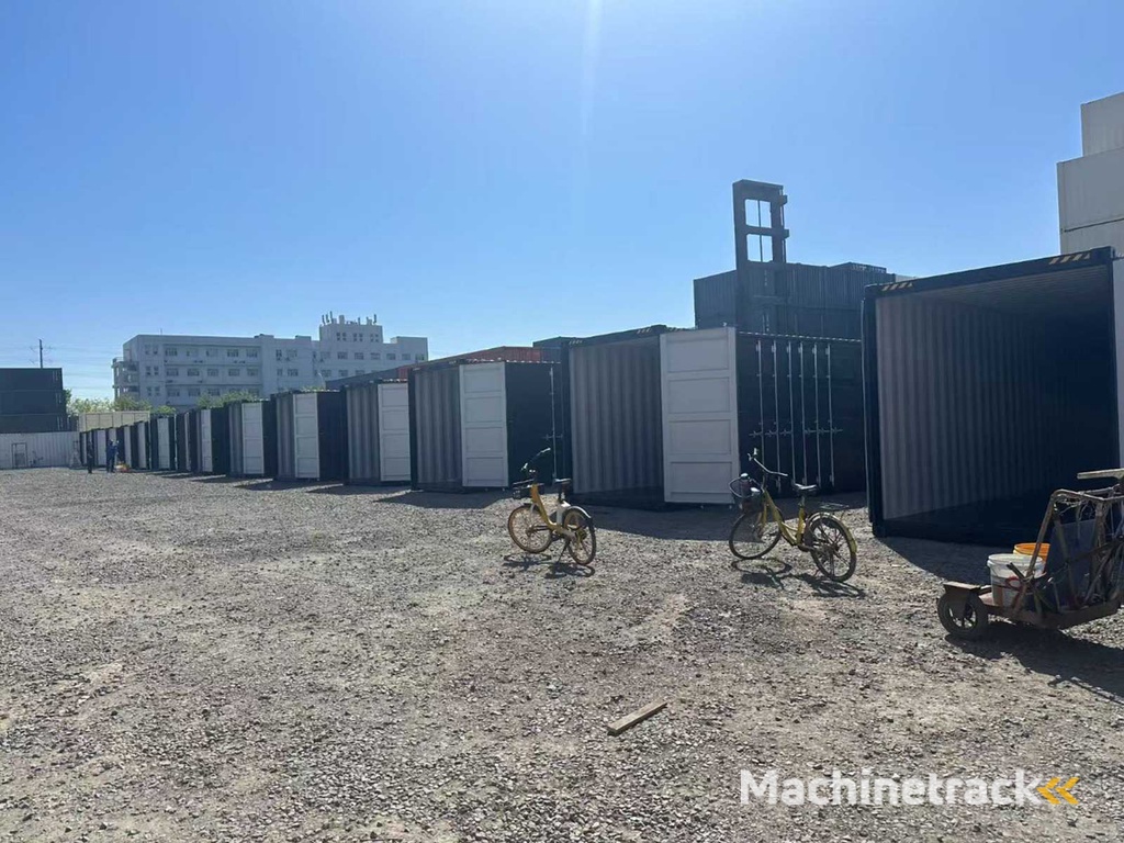 Rhino-Cross-Containers - 40ft High Cube zwart - Zeecontainer met 2 Zijdeuren - 2025