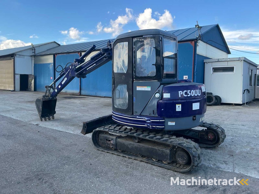 Komatsu - PC50 UU-2 - Mini-graafmachine