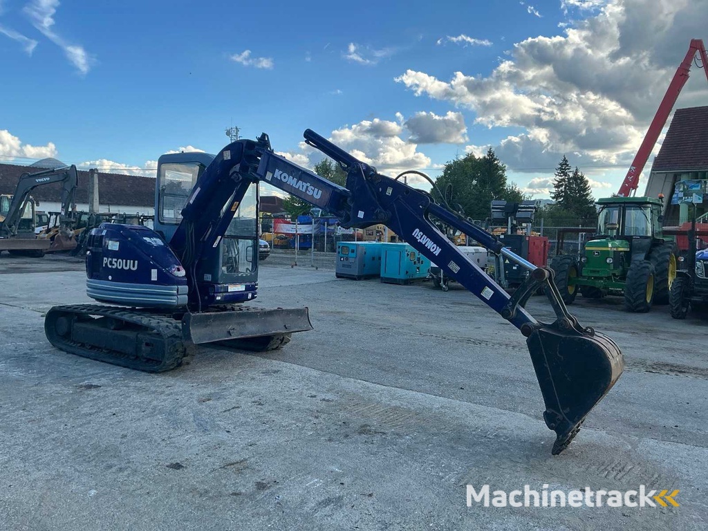 Komatsu - PC50 UU-2 - Mini-graafmachine