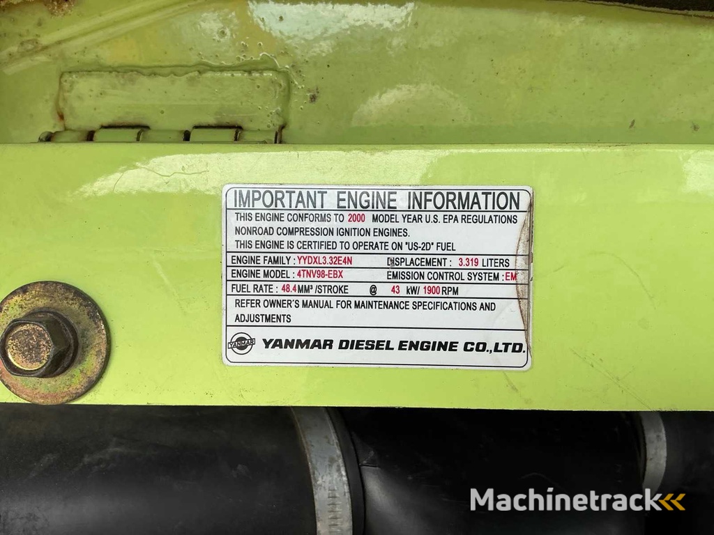Yanmar - BT-3 - Midi-graafmachine - 2014