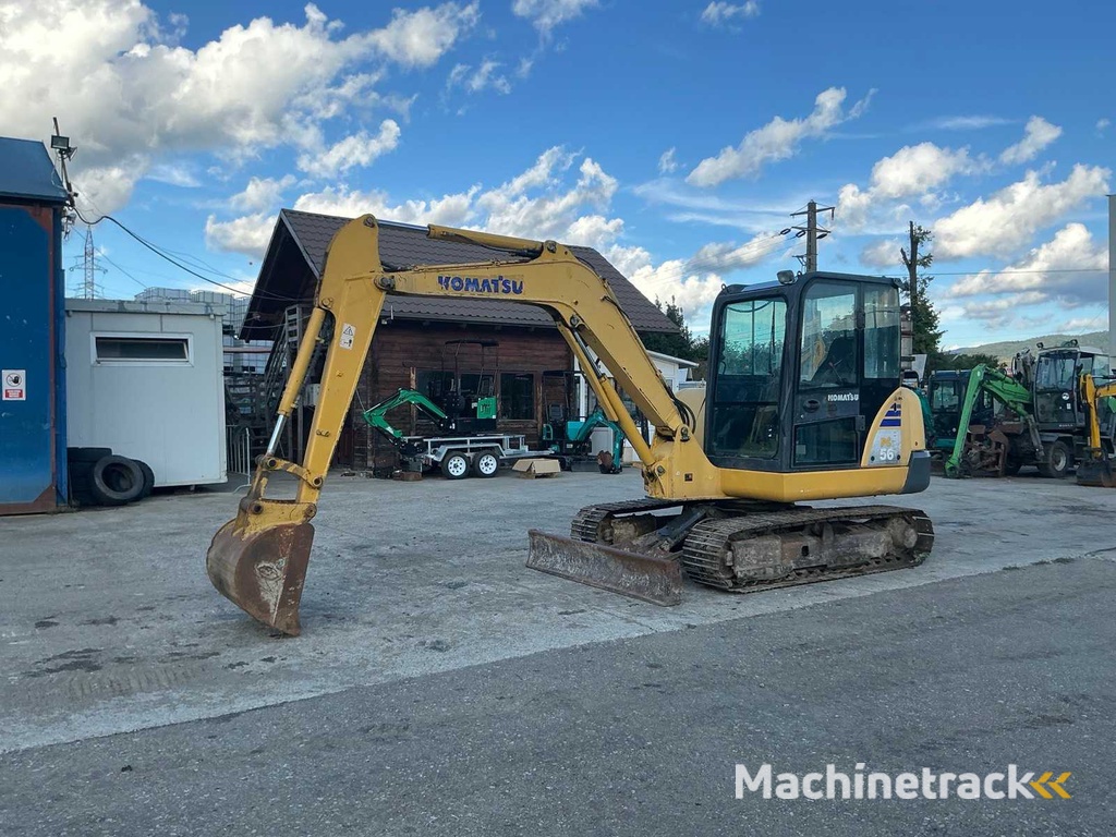 Komatsu - PC 56 -7 - Mini-graafmachine - 2007