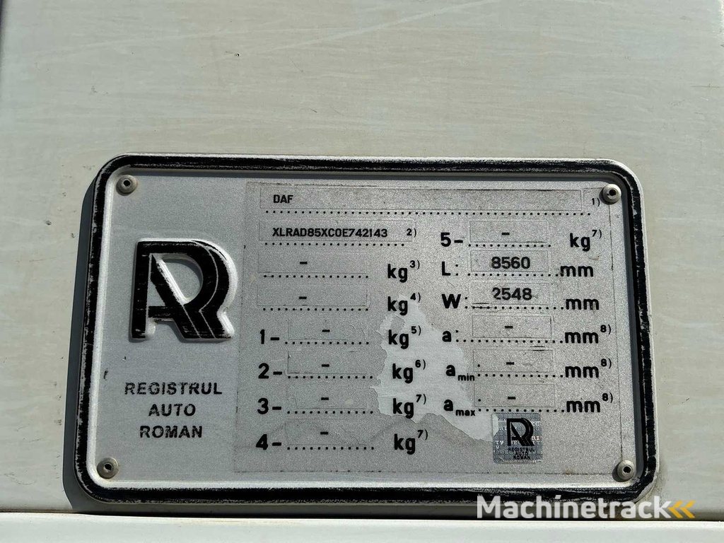 DAF - 85.430 - kipper - 2007