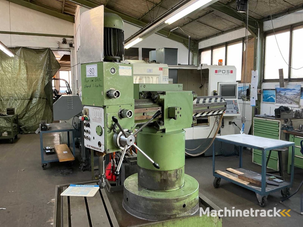1984 WEYRAUCH SW 32G snelle radiale boormachine