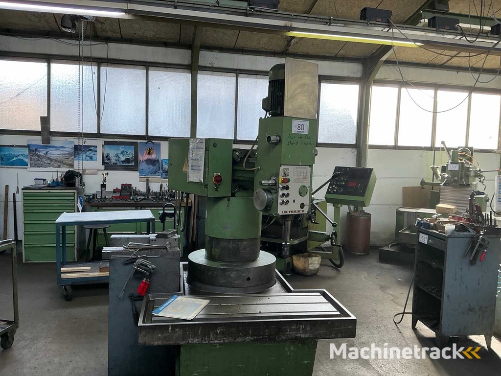 1984 WEYRAUCH SW 32G snelle radiale boormachine