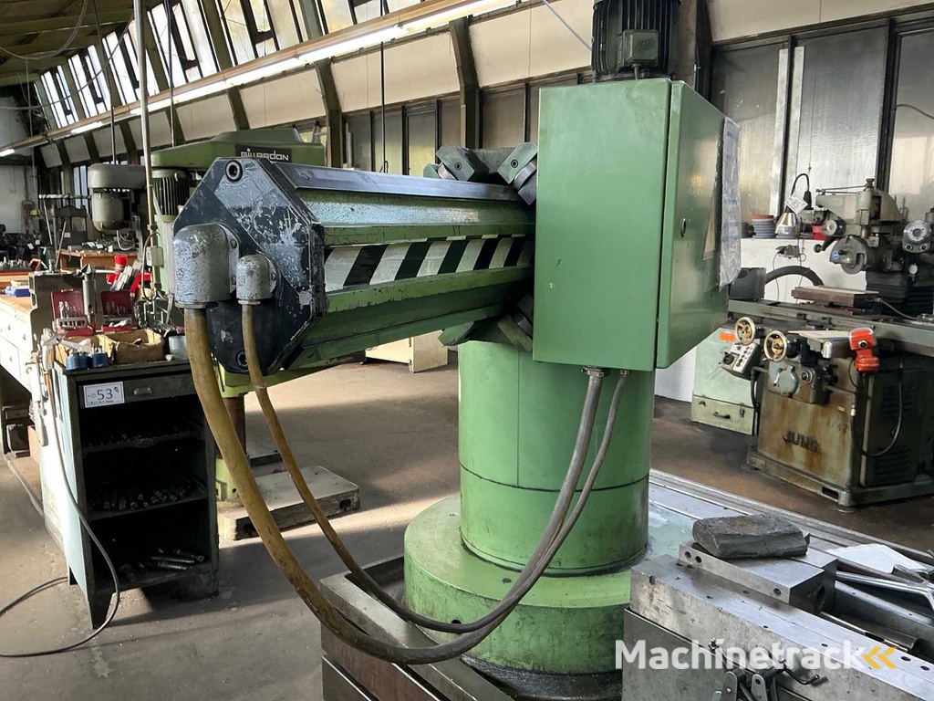 1984 WEYRAUCH SW 32G snelle radiale boormachine