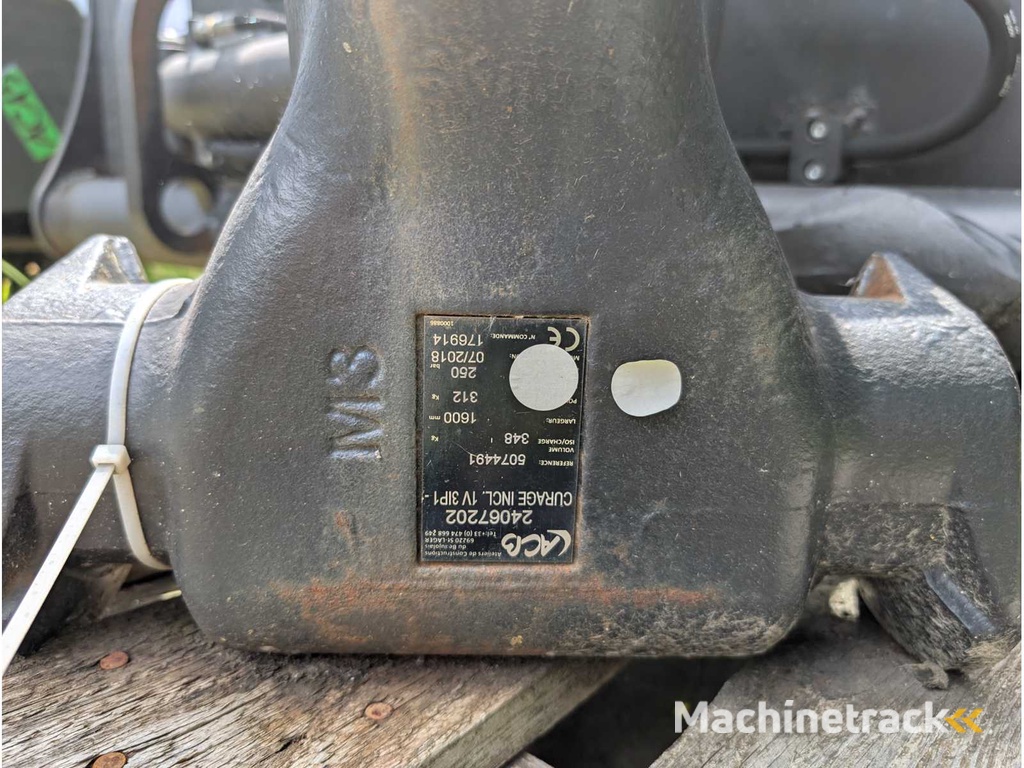 ACB (COUPLEURS & GODETS) SWIVEL SPOON 1600MM - MODULE 3 - 405 LITERS