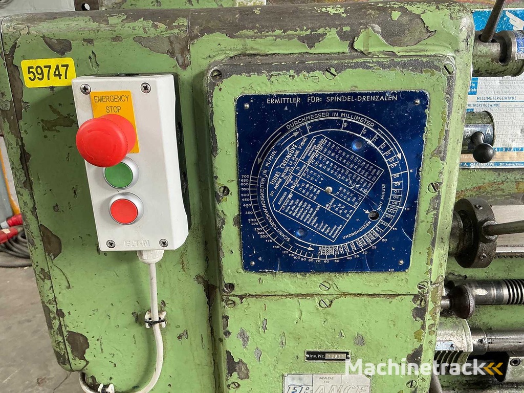 Cazeneuve - HB 36, 660x2000mm - Horizontal lathe - 1970