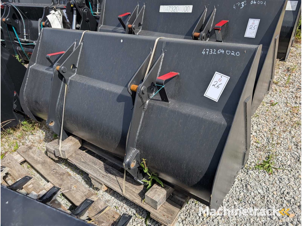 EURON STEEL S.R.O.  ERDSCHAUFEL KOMPLETT MIT U-SCHAR - 1850 MM - 0.8 CBM