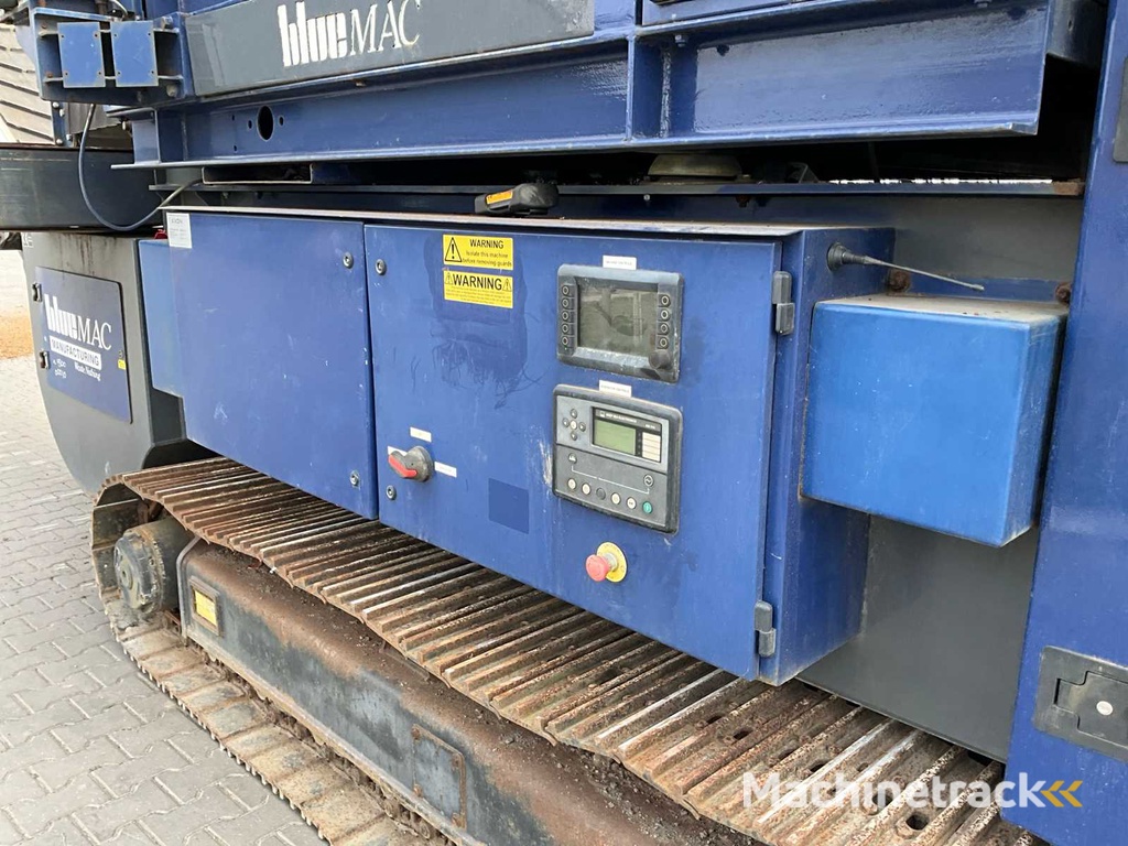 2014 BlueMac Eddy Current 1500 Mobiele Non-Ferro metaalscheider