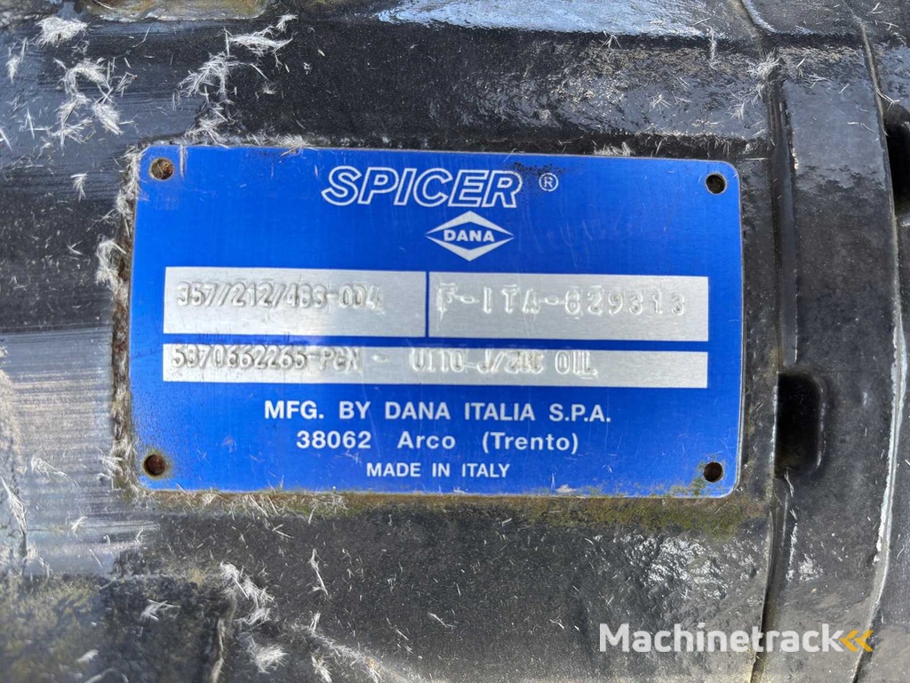 DANA ITALIA S.R.L SPICER / Dana Axle G-ITA - Planetary Steering Gear Axle